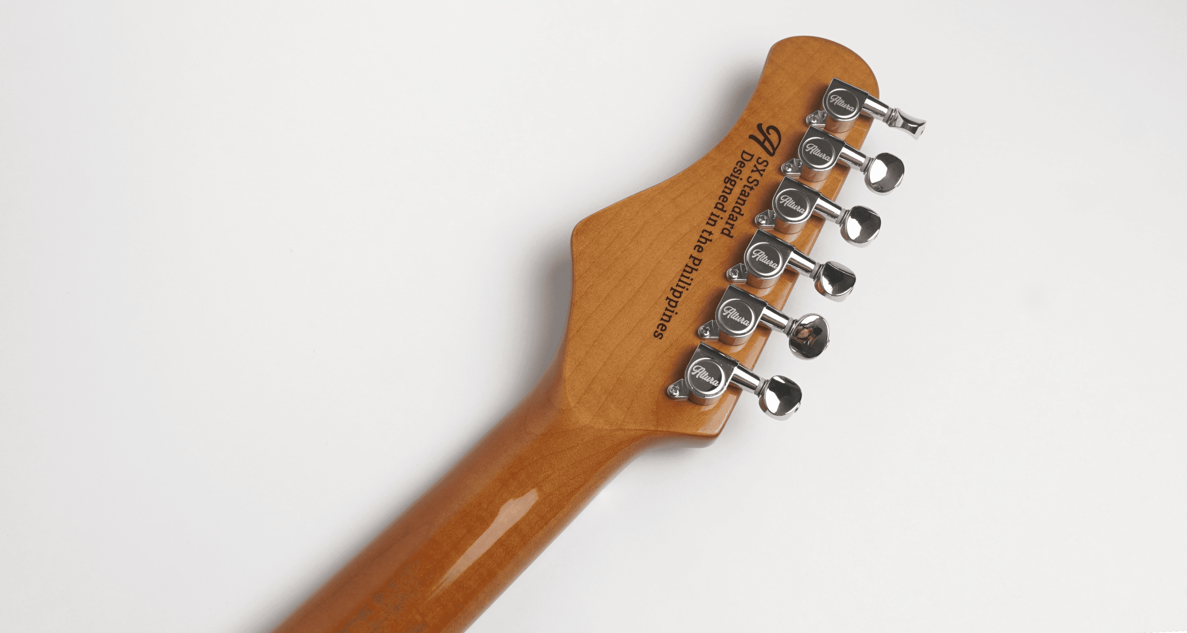 Altura Guitar Headstock Detail